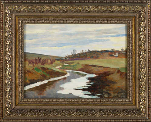 Морозов Андрей Васильевич. Излучина реки